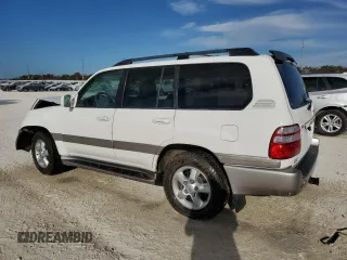 2004 Toyota Land Cruiser with VIN JTEHT05J142054926, listed as a Copart auction lot 75470414 with 269,894 mi miles and Salvage Title. Bid and sale history available at carsss.com. Image 2.