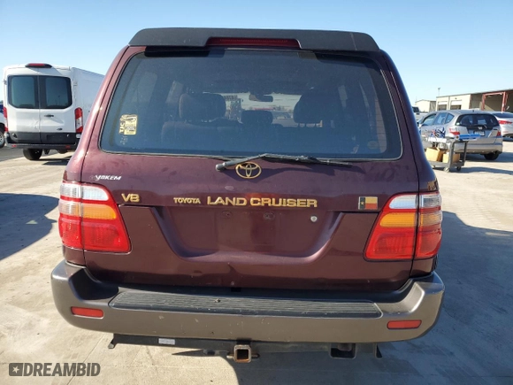 1999 Toyota Land Cruiser with VIN JT3HT05J4X0044917, listed as a Copart auction lot 47044325 with 0 mi miles and Clean Title. Bid and sale history available at carsss.com. Image 6.
