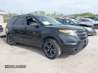 2015 Ford Explorer Sport z VIN 1FM5K8GT4FGC35981, wystawiony jako IAAI lot #42335305 z przebiegiem 143 415 mil mil oraz . Historia ofert i sprzedaży dostępna na DreamBid. Obrazek 1.
