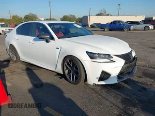 2016 Lexus GS F with VIN JTHBP1BL1GA000271, listed as a IAAI auction lot 41050100 with 83,143 mi miles. Bid and sale history available at carsss.com. Image 1.