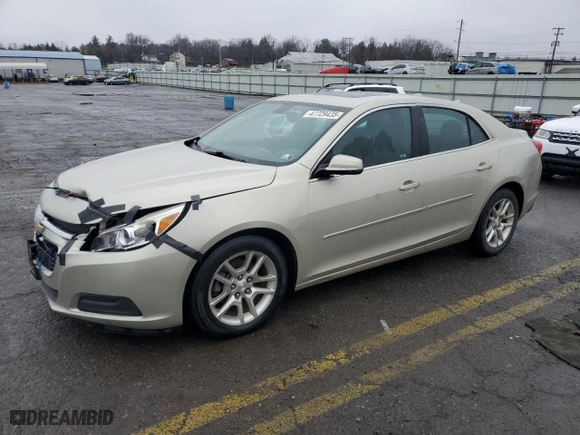 2014 Chevrolet Malibu LT with VIN 1G11C5SL9EF180947, listed as a Copart auction lot 47729435 with 122,161 mi miles and Salvage Title. Bid and sale history available at carsss.com. Image 1.
