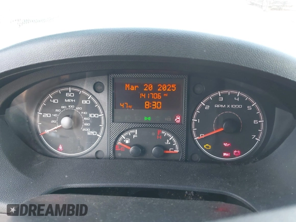 2015 Ram ProMaster Cargo with VIN 3C6TRVBG9FE516729, listed as a IAAI auction lot 41825653 with 141,706 mi miles. Bid and sale history available at carsss.com. Image 7.