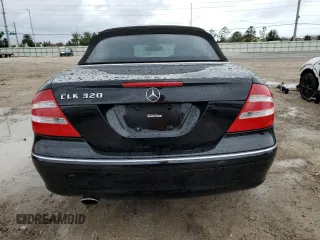 2004 Mercedes-Benz CLK 320 with VIN WDBTK65G44T027298, listed as a Copart auction lot 78104464 with 125,052 mi miles and Salvage Title. Bid and sale history available at DreamBid. Image 6.