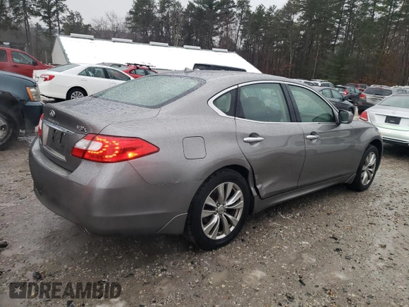 2012 Infiniti M37 with VIN JN1BY1AR4CM393537, listed as a Copart auction lot 83388334 with 141,986 mi miles and Clean Title. Bid and sale history available at carsss.com. Image 3.