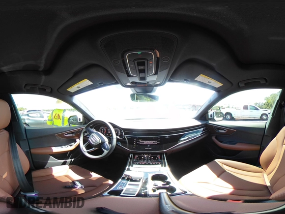 2025 Audi Q8 Premium Plus z VIN WA1EVBF18SD011370, wystawiony jako IAAI lot #42033326 z przebiegiem 164 mil mil oraz . Historia ofert i sprzedaży dostępna na DreamBid. Obrazek 18.