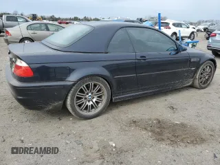 2002 BMW 3 Series M3 with VIN WBSBR93452EX22922, listed as a Copart auction lot 43581485 with 231,374 mi miles and Clean Title. Bid and sale history available at carsss.com. Image 3.