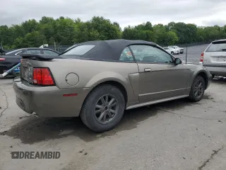 2002 Ford Mustang GT Deluxe with VIN 1FAFP45X32F166506, listed as a Copart auction lot 59657675 with 163,976 mi miles and Salvage title. Bid and sale history available at DreamBid. Image 3.