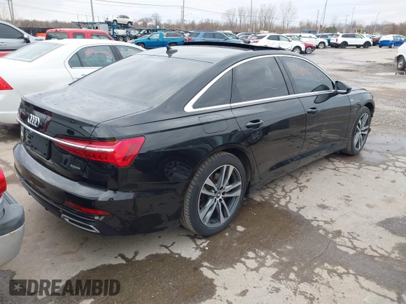 2019 Audi A6 Premium with VIN WAUK2AF28KN054828, listed as a IAAI auction lot 41840446 with 128,759 mi miles. Bid and sale history available at carsss.com. Image 4.
