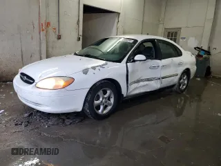 2001 Ford Taurus SES with VIN 1FAFP55U11A102875, listed as a Copart auction lot 45580295 with 214,993 mi miles and Salvage Title. Bid and sale history available at carsss.com. Image 1.