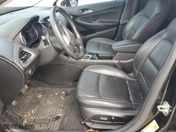 2018 Chevrolet Cruze Premier with VIN 3G1BF6SM8JS550480, listed as a Copart auction lot 86916454 with 66,267 mi miles and Salvage Title. Bid and sale history available at carsss.com. Image 7.