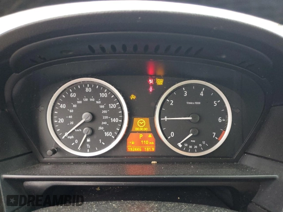 2004 BMW 5 Series 530i z VIN WBANA735X4B807183, wystawiony jako Copart lot #59941795 z przebiegiem 192 446 mil mil oraz Szkoda całkowita • Salvage title. Historia ofert i sprzedaży dostępna na DreamBid. Obrazek 9.