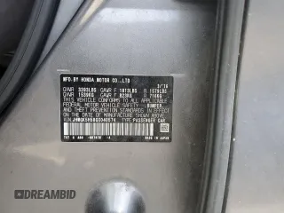 2016 Honda Fit LX with VIN JHMGK5H58GX040574, listed as a Copart auction lot 48634155 with 61,020 mi miles and Salvage Title. Bid and sale history available at carsss.com. Image 12.