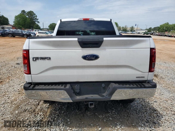 2016 Ford F-150 XLT with VIN 1FTEW1EF0GFC00343, listed as a Copart auction lot 56992855 with 166,280 mi miles and Salvage title. Bid and sale history available at DreamBid. Image 6.