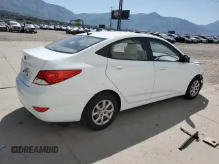 2012 Hyundai Accent GLS z VIN KMHCT4AE1CU194763, wystawiony jako Copart lot #58376315 z przebiegiem 107 458 mil mil oraz Szkoda całkowita • Salvage title. Historia ofert i sprzedaży dostępna na DreamBid. Obrazek 3.