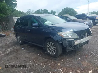2015 Nissan Pathfinder S with VIN 5N1AR2MN1FC718882, listed as a IAAI auction lot 42545874 with 157,198 mi miles and . Bid and sale history available at DreamBid. Image 1.
