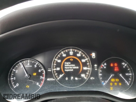 2021 Mazda CX-30 Preferred with VIN 3MVDMBCL2MM311664, listed as a Copart auction lot 44278235 with 48,293 mi miles and Salvage Title. Bid and sale history available at DreamBid. Image 9.