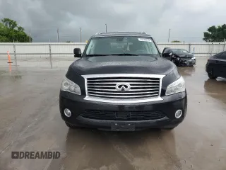 2013 Infiniti QX56 with VIN JN8AZ2NF3D9531167, listed as a Copart auction lot 54248225 with 173,254 mi miles and Salvage title. Bid and sale history available at DreamBid. Image 5.