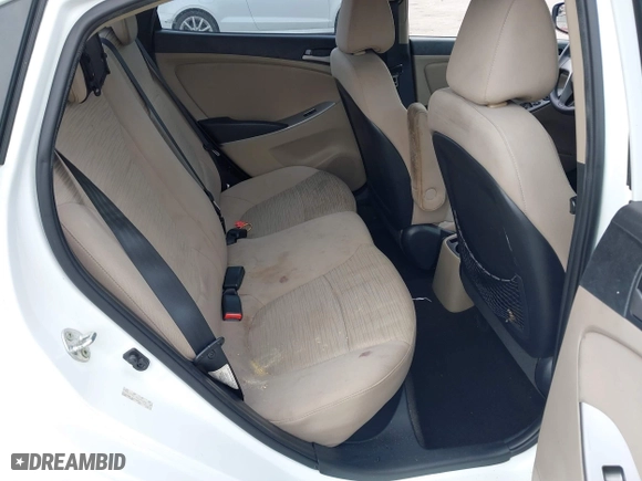 2015 Hyundai Accent GLS with VIN KMHCT4AE9FU808981, listed as a IAAI auction lot 41930246 with 160,406 mi miles. Bid and sale history available at carsss.com. Image 8.