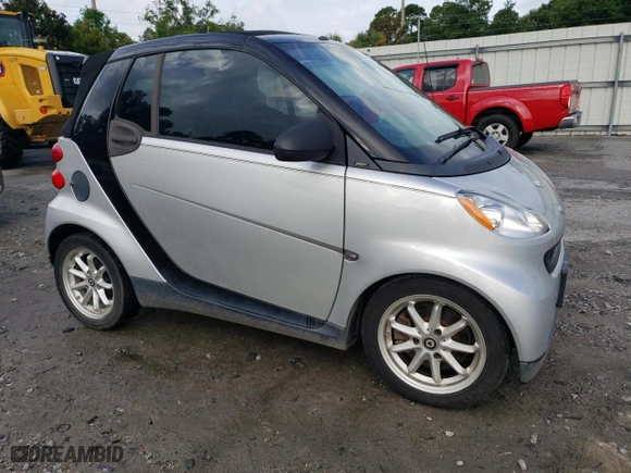 2009 Smart fortwo Passion with VIN WMEEK31X59K211646, listed as a Copart auction lot 64455874 with 192,993 mi miles and Non Repairable. Bid and sale history available at carsss.com. Image 4.