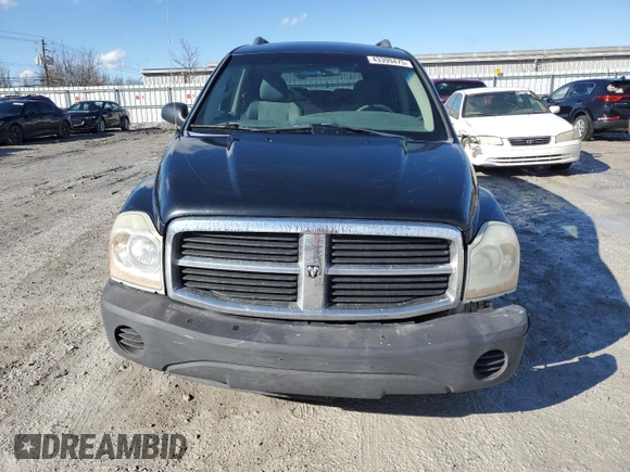 2006 Dodge Durango SXT with VIN 1D4HD38K36F114467, listed as a Copart auction lot 43399475 with 245,547 mi miles and Salvage title. Bid and sale history available at DreamBid. Image 5.