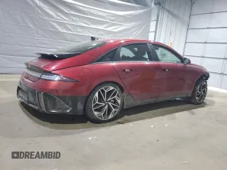 2024 Hyundai Ioniq 6 SEL z VIN KMHM34AC9RA059656, wystawiony jako Copart lot #46270405 z przebiegiem 12 758 mil mil oraz Szkoda całkowita • Salvage title. Historia ofert i sprzedaży dostępna na DreamBid. Obrazek 3.