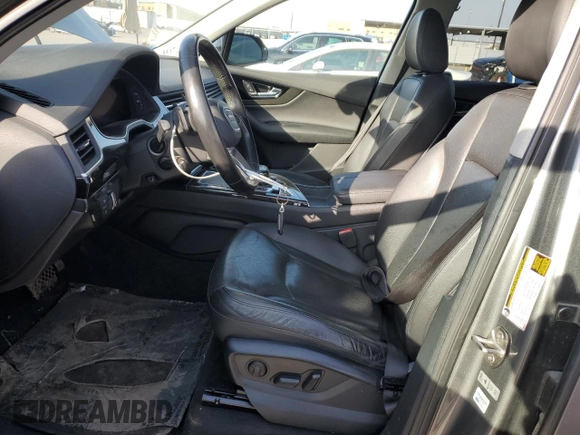 2017 Audi Q7 Premium Plus with VIN WA1LAAF73HD002389, listed as a Copart auction lot 45094155 with 107,686 mi miles and Salvage Title. Bid and sale history available at carsss.com. Image 7.
