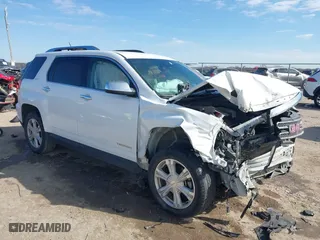 2016 GMC Terrain SLT with VIN 2GKALPEK8G6275698, listed as a IAAI auction lot 41432644 with 105,849 mi miles. Bid and sale history available at carsss.com. Image 1.