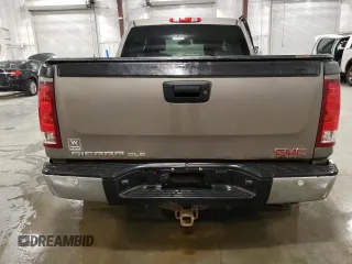 2012 GMC Sierra 1500 SLE with VIN 3GTP2VE73CG227453, listed as a Copart auction lot 52871865 with 133,419 mi miles and Salvage Title. Bid and sale history available at DreamBid. Image 6.