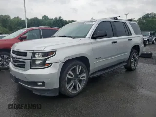 2018 Chevrolet Tahoe Premier with VIN 1GNSKCKJ8JR203491, listed as a Copart auction lot 67238905 with 144,869 mi miles and Clean title. Bid and sale history available at DreamBid. Image 1.
