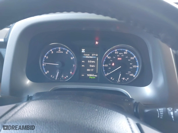 2018 Toyota RAV4 Limited with VIN 2T3DFREV4JW709049, listed as a IAAI auction lot 41596609 with 50,860 mi miles. Bid and sale history available at carsss.com. Image 7.