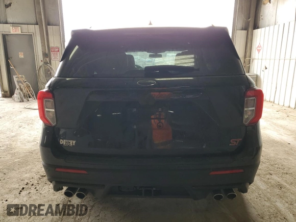2020 Ford Explorer ST with VIN 1FM5K8GCXLGA41094, listed as a Copart auction lot 46033285 with 47,039 mi miles and Salvage Title. Bid and sale history available at DreamBid. Image 6.