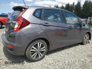 2018 Honda Fit EX-L with VIN 3HGGK5H93JM722376, listed as a Copart auction lot 57913595 with 75,714 mi miles and Salvage title. Bid and sale history available at DreamBid. Image 3.