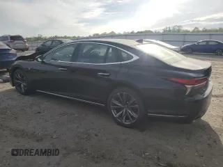 2018 Lexus LS 500 z VIN JTHC51FF2J5003985, wystawiony jako Copart lot #54126835 z przebiegiem 34 247 mil mil oraz Szkody całkowita. Historia ofert i sprzedaży dostępna na DreamBid. Obrazek 2.