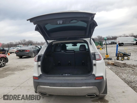 2019 Jeep Cherokee Limited with VIN 1C4PJLDX2KD263106, listed as a Copart auction lot 46658915 with 77,934 mi miles and Salvage title. Bid and sale history available at DreamBid. Image 6.