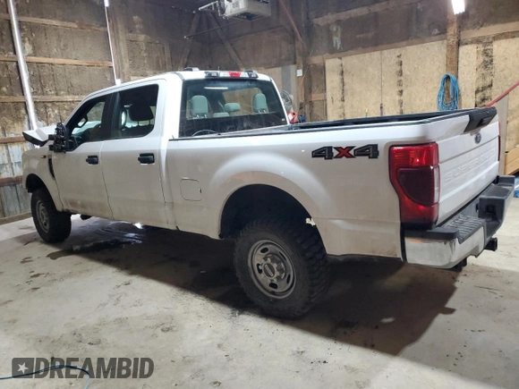 2021 Ford Super Duty F-250 SRW XL with VIN 1FT7W2B66MEC32797, listed as a Copart auction lot 50634915 with 51,502 mi miles and Clean Title. Bid and sale history available at carsss.com. Image 2.