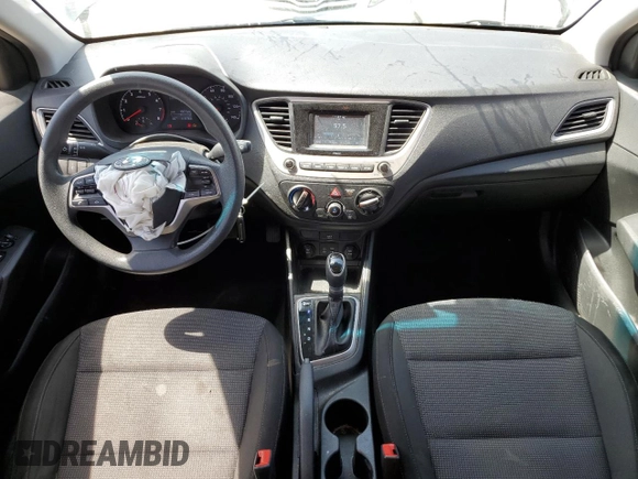 2019 Hyundai Accent SE with VIN 3KPC24A33KE084882, listed as a Copart auction lot 52308575 with 61,875 mi miles and Salvage Title. Bid and sale history available at carsss.com. Image 8.