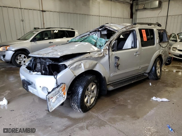 2012 Nissan Pathfinder SV with VIN 5N1AR1NB7CC628257, listed as a Copart auction lot 47901405 with 0 mi miles and Non Repairable. Bid and sale history available at carsss.com. Image 1.