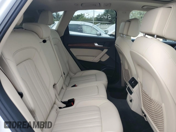 2021 Audi Q5 Premium Plus with VIN WA1BAAFY4M2011158, listed as a Copart auction lot 72142954 with 17,613 mi miles and Salvage Title. Bid and sale history available at carsss.com. Image 10.