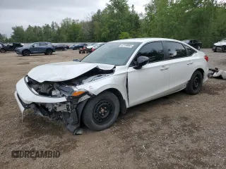 2023 Honda Civic Sport with VIN 2HGFE2F54PH108915, listed as a Copart auction lot 62158065 with 65,641 mi miles and Salvage title. Bid and sale history available at DreamBid. Image 1.