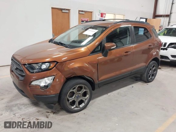 2018 Ford EcoSport SES with VIN MAJ6P1CL2JC170304, listed as a IAAI auction lot 40954855 with 112,012 mi miles and . Bid and sale history available at DreamBid. Image 2.