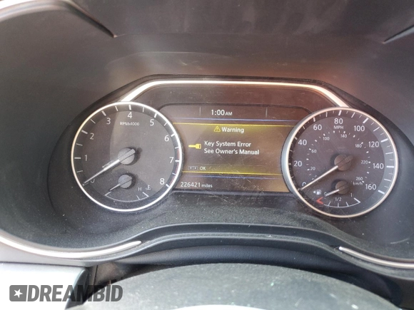 2016 Nissan Maxima SR with VIN 1N4AA6AP1GC446804, listed as a Copart auction lot 53394825 with 226,421 mi miles and Salvage title. Bid and sale history available at DreamBid. Image 9.