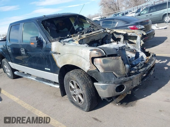 2011 Ford F-150 XLT with VIN 1FTFW1ETXBFC42036, listed as a IAAI auction lot 41643109 with 1 mi miles. Bid and sale history available at carsss.com. Image 1.