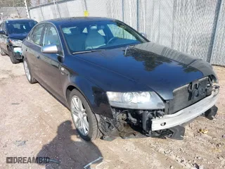 2008 Audi S6 with VIN WAUDN74F98N000603, listed as a IAAI auction lot 42018085 with 152,160 mi miles. Bid and sale history available at carsss.com. Image 1.