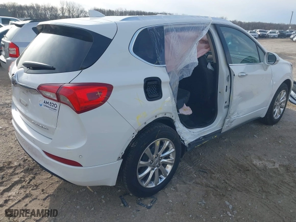 2020 Buick Envision Essence with VIN LRBFXCSA9LD048878, listed as a IAAI auction lot 41867639 with 50,206 mi miles. Bid and sale history available at carsss.com. Image 4.
