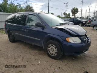 2005 Dodge Caravan SE with VIN 1D4GP24R85B396885, listed as a Copart auction lot 63463464 with 97,468 mi miles and Salvage Title. Bid and sale history available at carsss.com. Image 4.