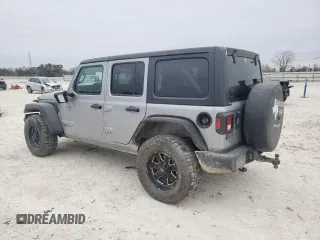 2021 Jeep Wrangler Unlimited 80th Anniversary with VIN 1C4HJXDN7MW680450, listed as a Copart auction lot 87807545 with 117,275 mi miles and Salvage title. Bid and sale history available at DreamBid. Image 2.