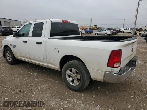 2019 Ram 1500 Classic Express with VIN 1C6RR6FT4KS592454, listed as a Copart auction lot 47374635 with 115,885 mi miles and Salvage Title. Bid and sale history available at carsss.com. Image 2.