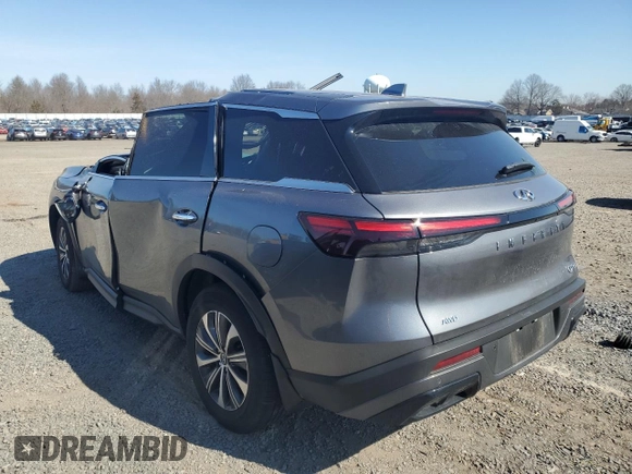 2024 Infiniti QX60 Pure with VIN 5N1DL1ES1RC346333, listed as a Copart auction lot 48746075 with Not provided miles and Salvage title. Bid and sale history available at DreamBid. Image 2.