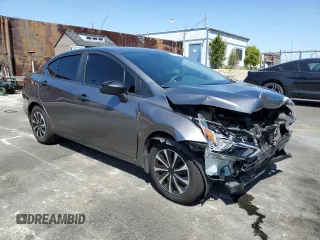 2020 Nissan Versa S with VIN 3N1CN8DV9LL888969, listed as a Copart auction lot 51855485 with 82,209 mi miles and Salvage Title. Bid and sale history available at DreamBid. Image 4.