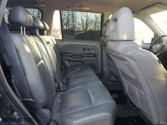 2003 Honda Pilot EX with VIN 2HKYF185X3H541247, listed as a Copart auction lot 46975335 with 186,195 mi miles and Salvage Title. Bid and sale history available at carsss.com. Image 11.